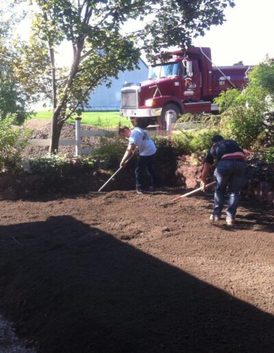 Terrassement extérieur