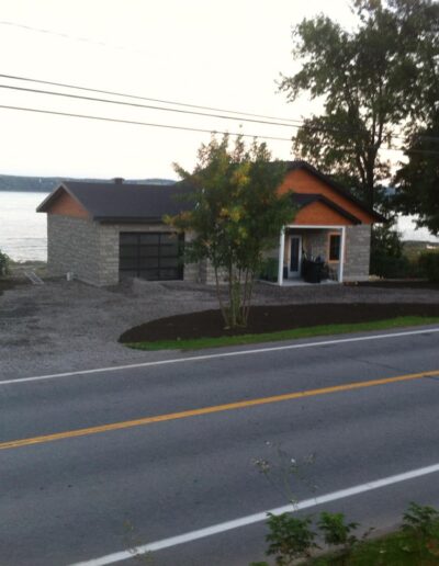 Réfection d'entrée résidentielle