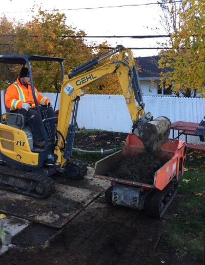Travaux en espace restreint